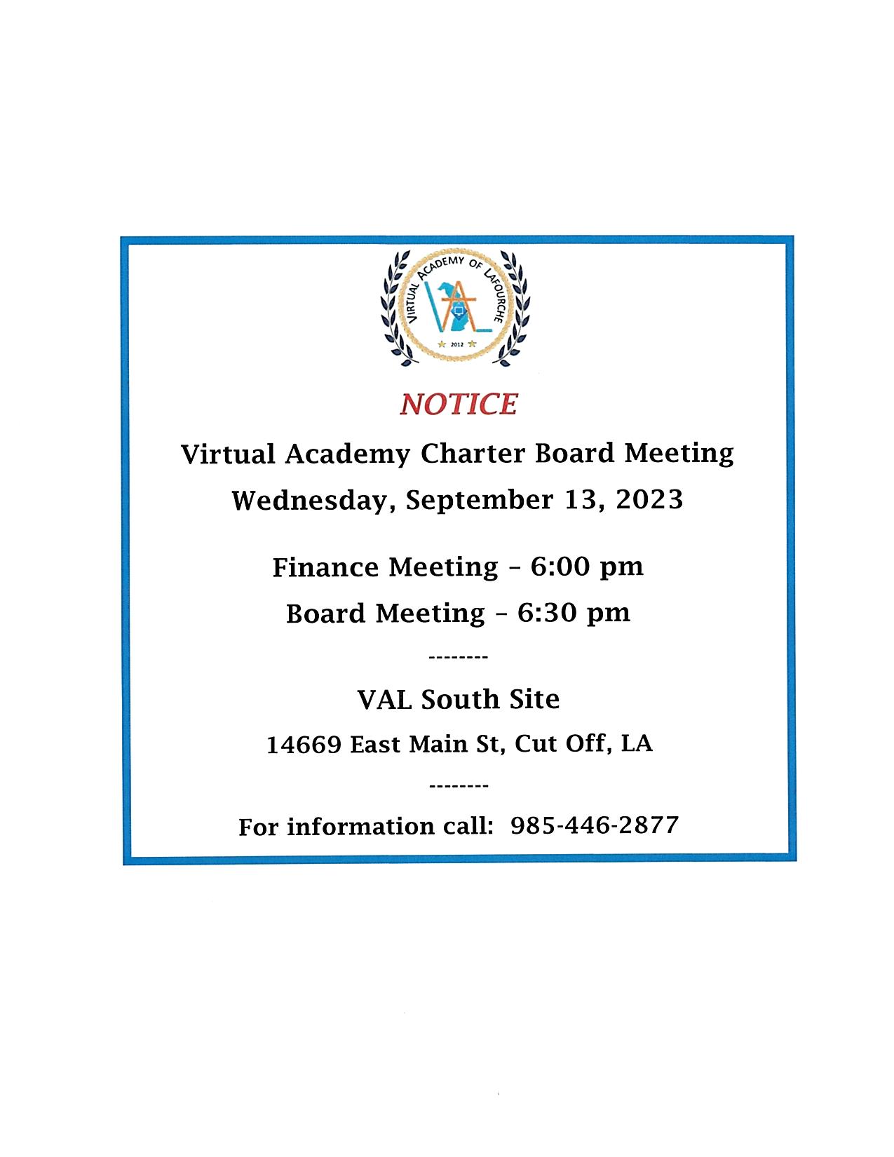 Virtual Academy of Lafourche